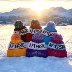 Afterski Hue Rød