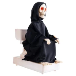 Animeret Skelet på Toilet Prop