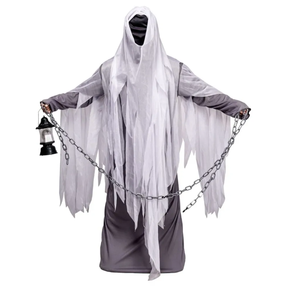 Ansigtsløst Spøgelse Kostume