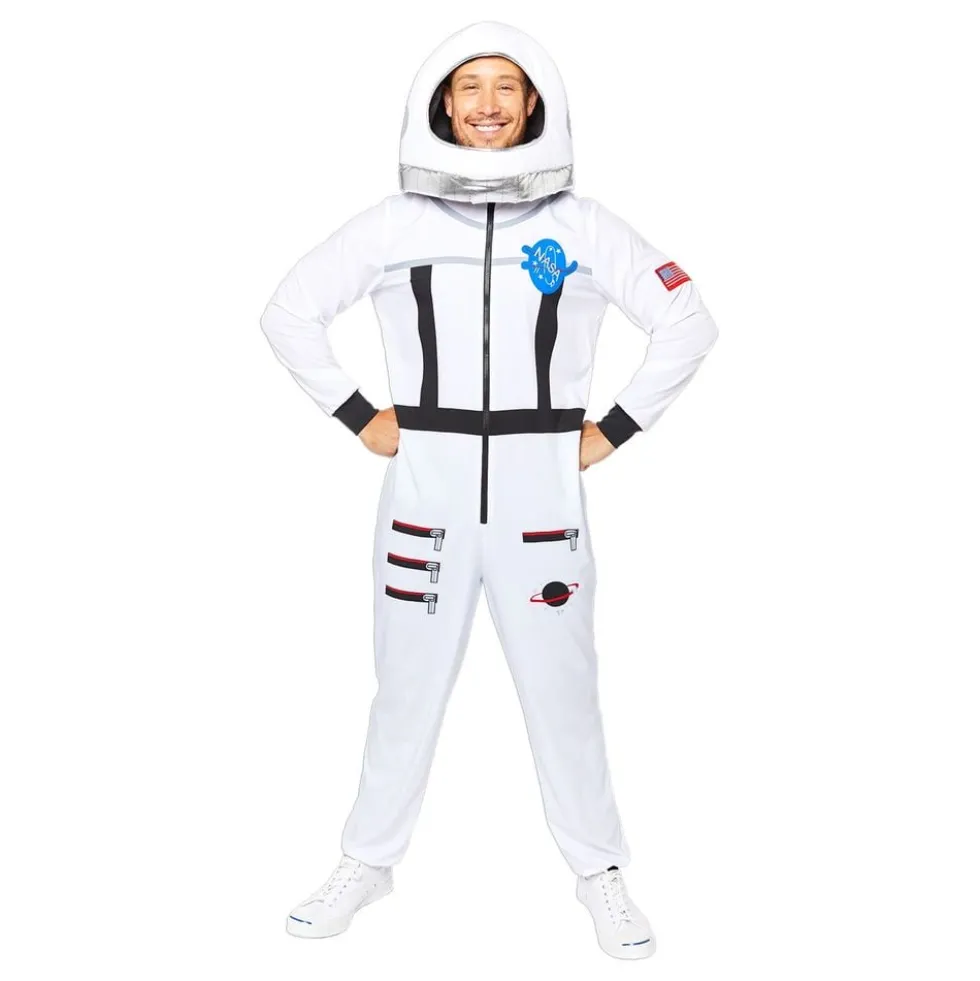 Astronaut Hvid Kostume