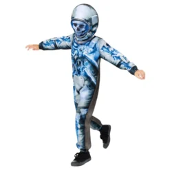 Astronaut Skelet Børnekostume