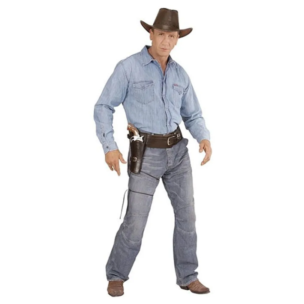 Autentisk Cowboyhylster Single