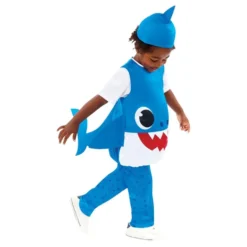 Baby Shark Blå Børnekostume