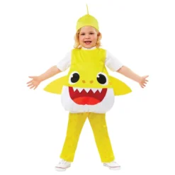 Baby Shark Gul Børnekostume