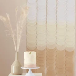 Backdrop Cirkler Beige Mix