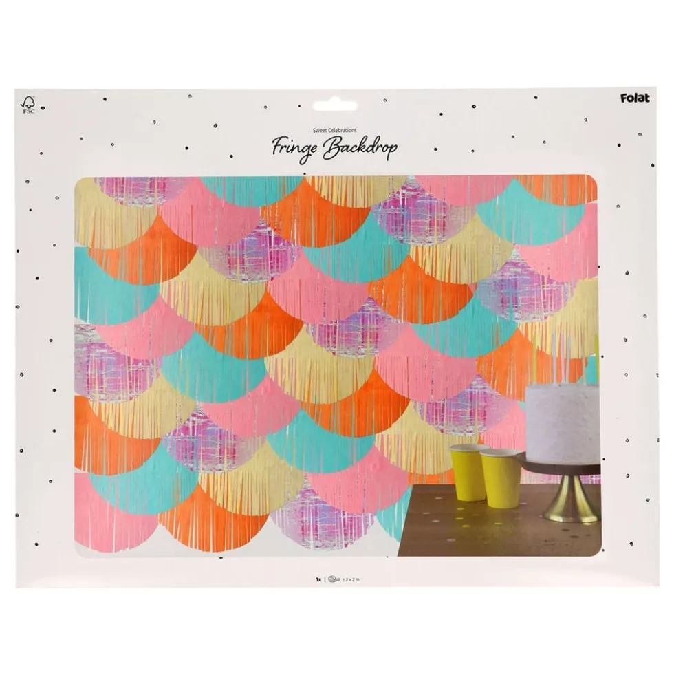 Backdrop Fringe Pastel