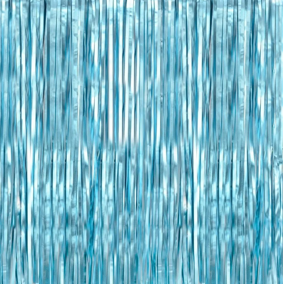 Backdrop Gardin Blå