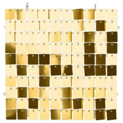 Backdrop Pailletpanel Guld
