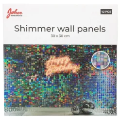Backdrop Pailletpanel Regnbueskinnende