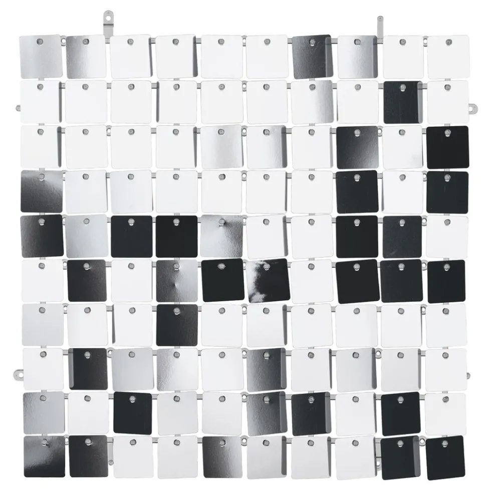 Backdrop Pailletpanel Sølv