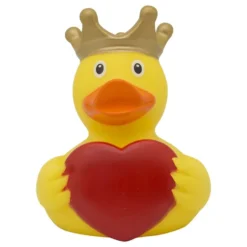 Badeand med Hjerteskilt