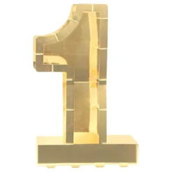Ballonboks Tal Guld Metallic