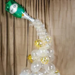 Ballonbue Champagneflaske Sæt