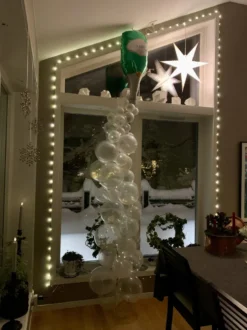 Ballonbue Champagneflaske Sæt