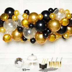 Ballonbue Guld/Sort