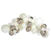 Ballonbue Ivory/Crystal/Chrome