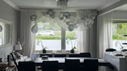 Ballonbue Sølv/Hvid