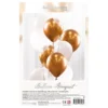 Ballonbuket Guld/Krom