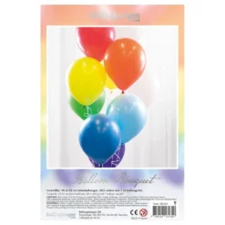 Ballonbuket Regnbue