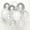 Ballonbuket Sølv