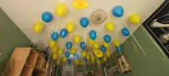 Balloncombo Blå/Gul