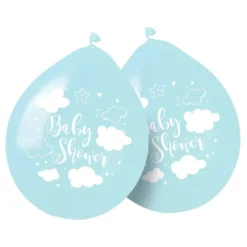 Balloner Baby Shower Lyseblå