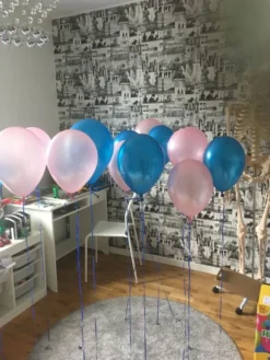 Balloner Blå Metallic