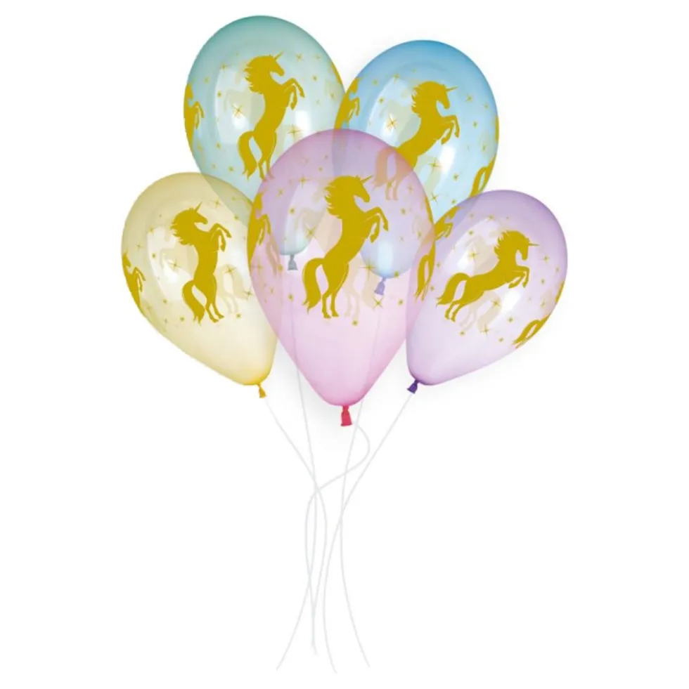 Balloner Golden Unicorn Premium