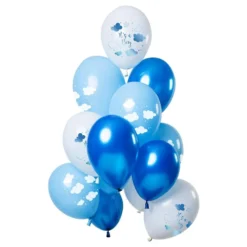 Balloner Hvid/Blå Its a Boy