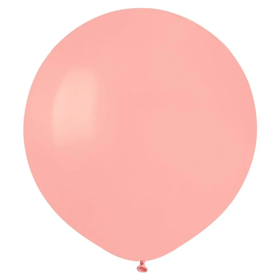 Balloner Lyserøde Runde Store