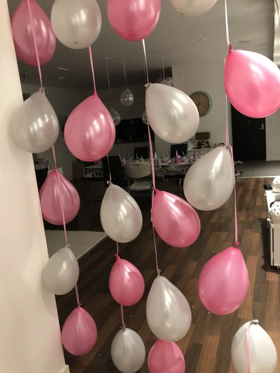 Balloner Metalliske Lyserøde