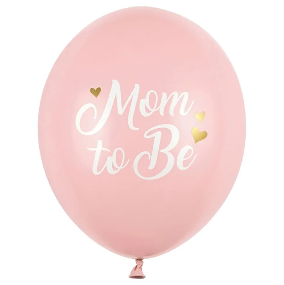 Balloner Mom to Be Lyserød Pastel