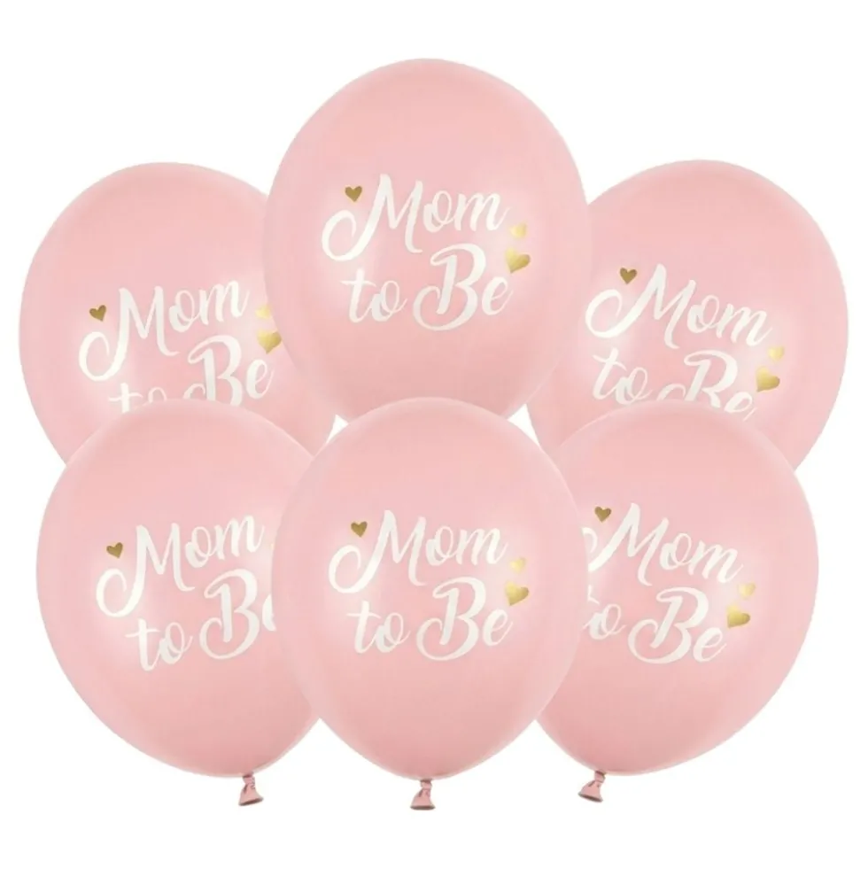 Balloner Mom to Be Lyserød Pastel