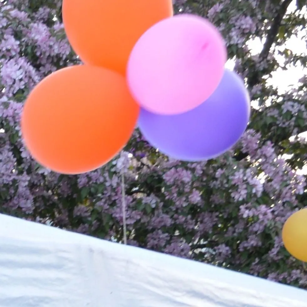 Balloner Neonfarvede