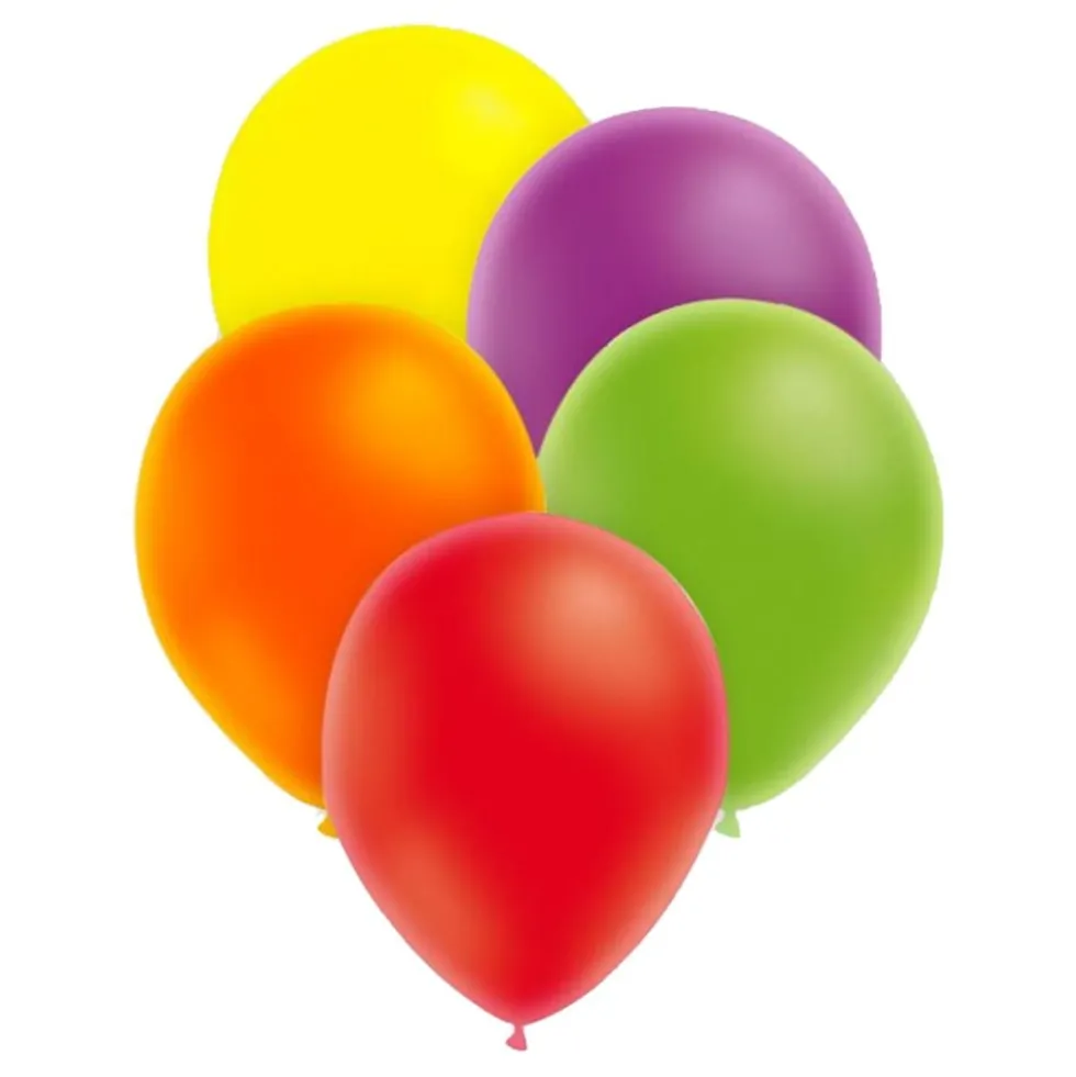 Balloner Neonfarvede