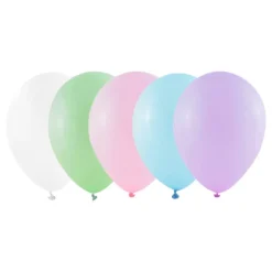 Balloner Pastel Flerfarvede