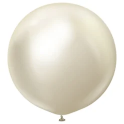 Balloner Professional Gigantiske White Gold Chrome