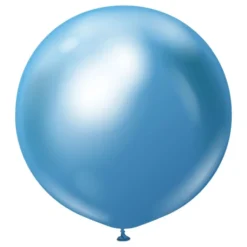 Balloner Professional Gigantiske Blå Chrome