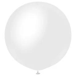Balloner Professional Gigantiske Opaque Satin Snow White
