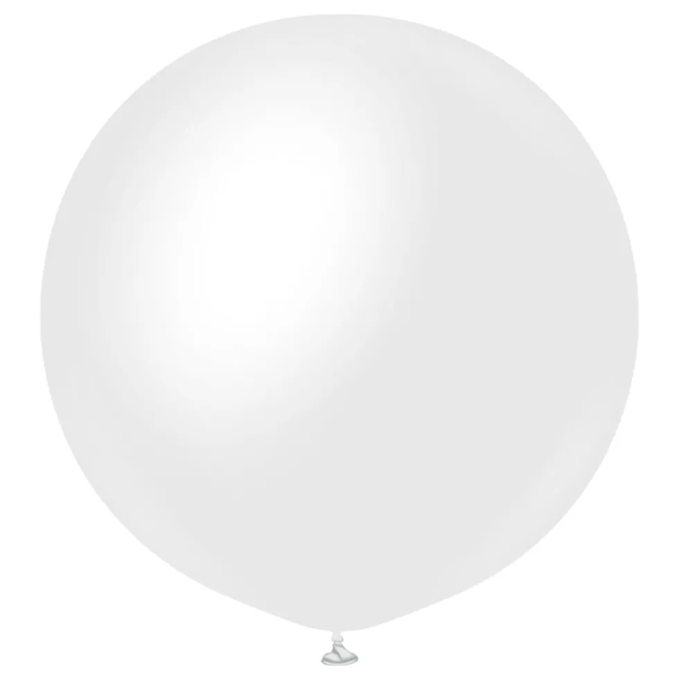 Balloner Professional Superstore Opaque Satin Snow White