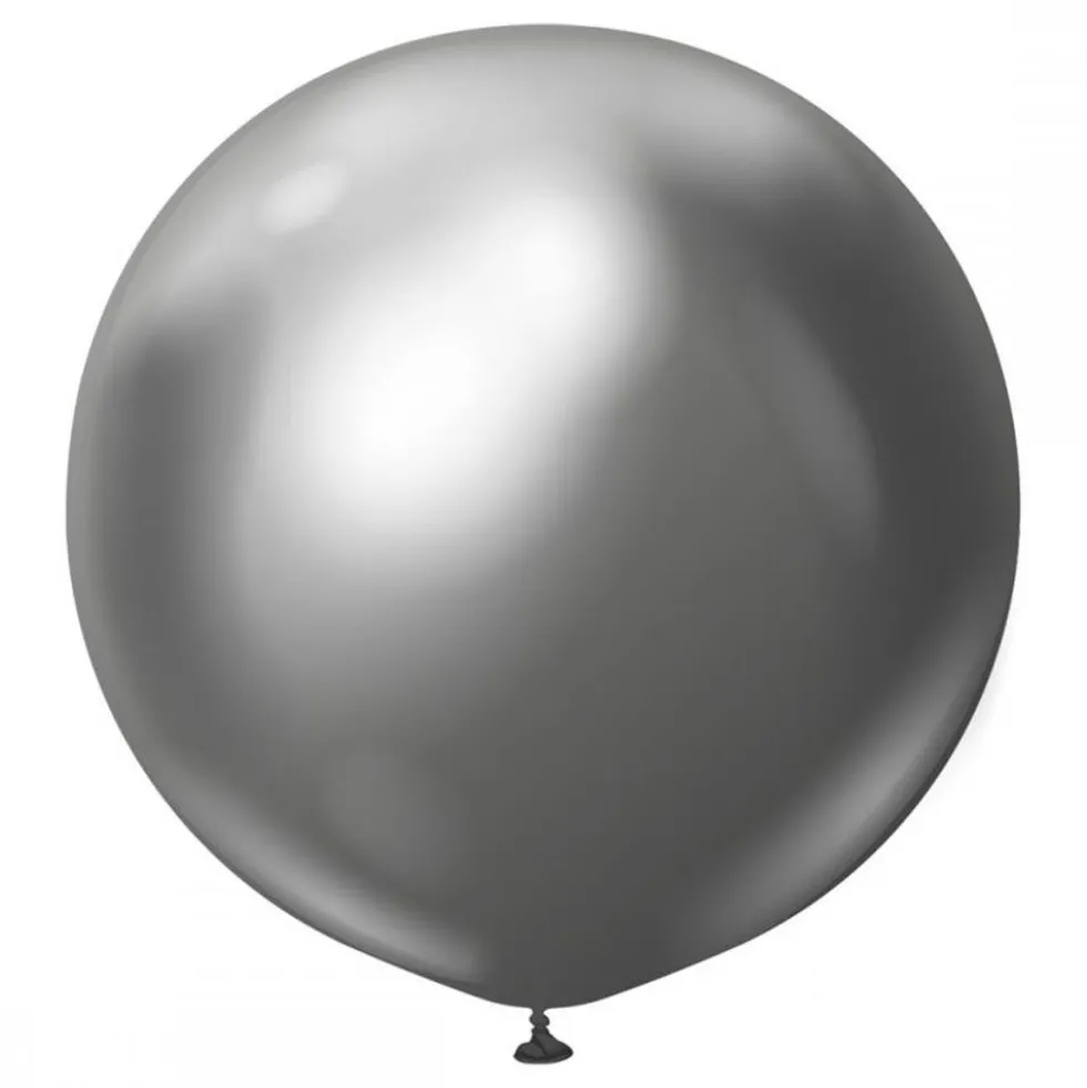 Balloner Professional Superstore Grey Chrome