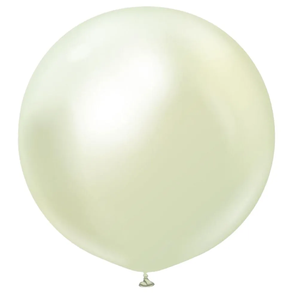Balloner Professional Superstore Green Gold Chrome