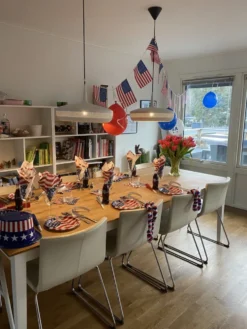 Balloner Rød/Hvid/Blå USA