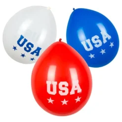 Balloner Rød/Hvid/Blå USA