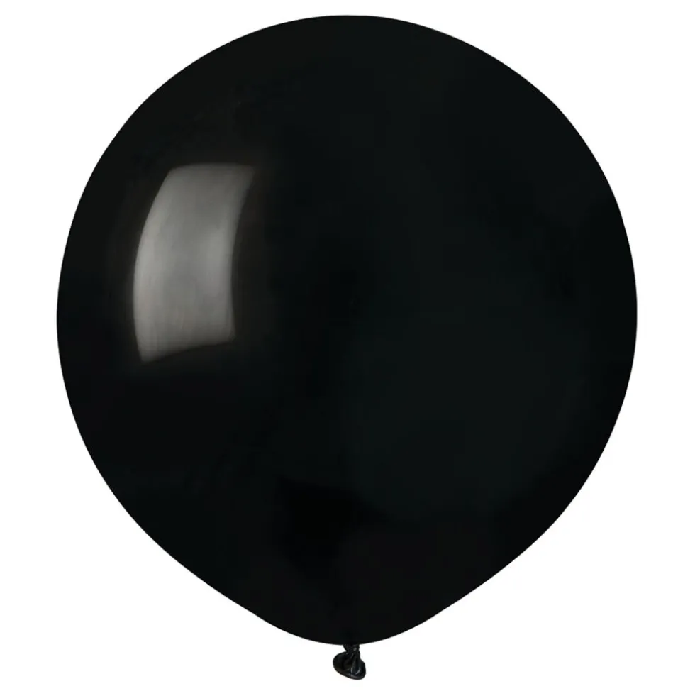 Balloner Sorte Runde Store