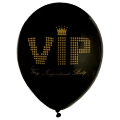 Balloner VIP Sort/Guld