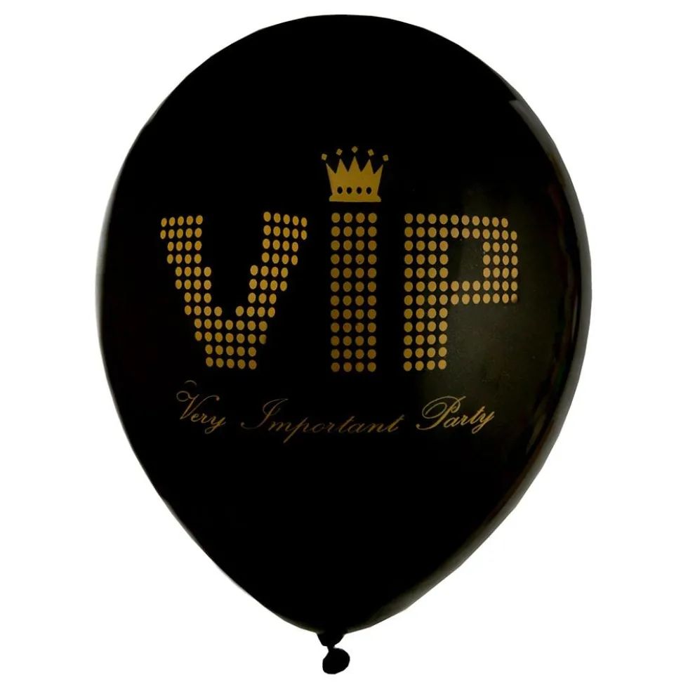 Balloner VIP Sort/Guld