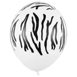 Balloner Zebramønster