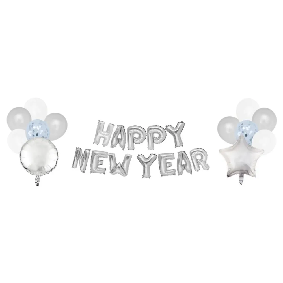 Ballongguirlande Happy New Year
