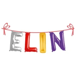 Ballonguirlande Folie Navn